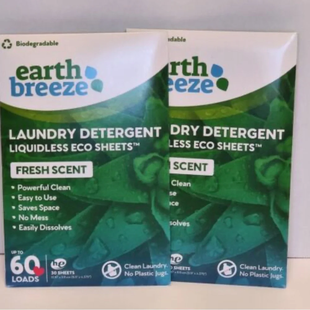Green Laundry Detergent Sheets - Picture 1 of 1